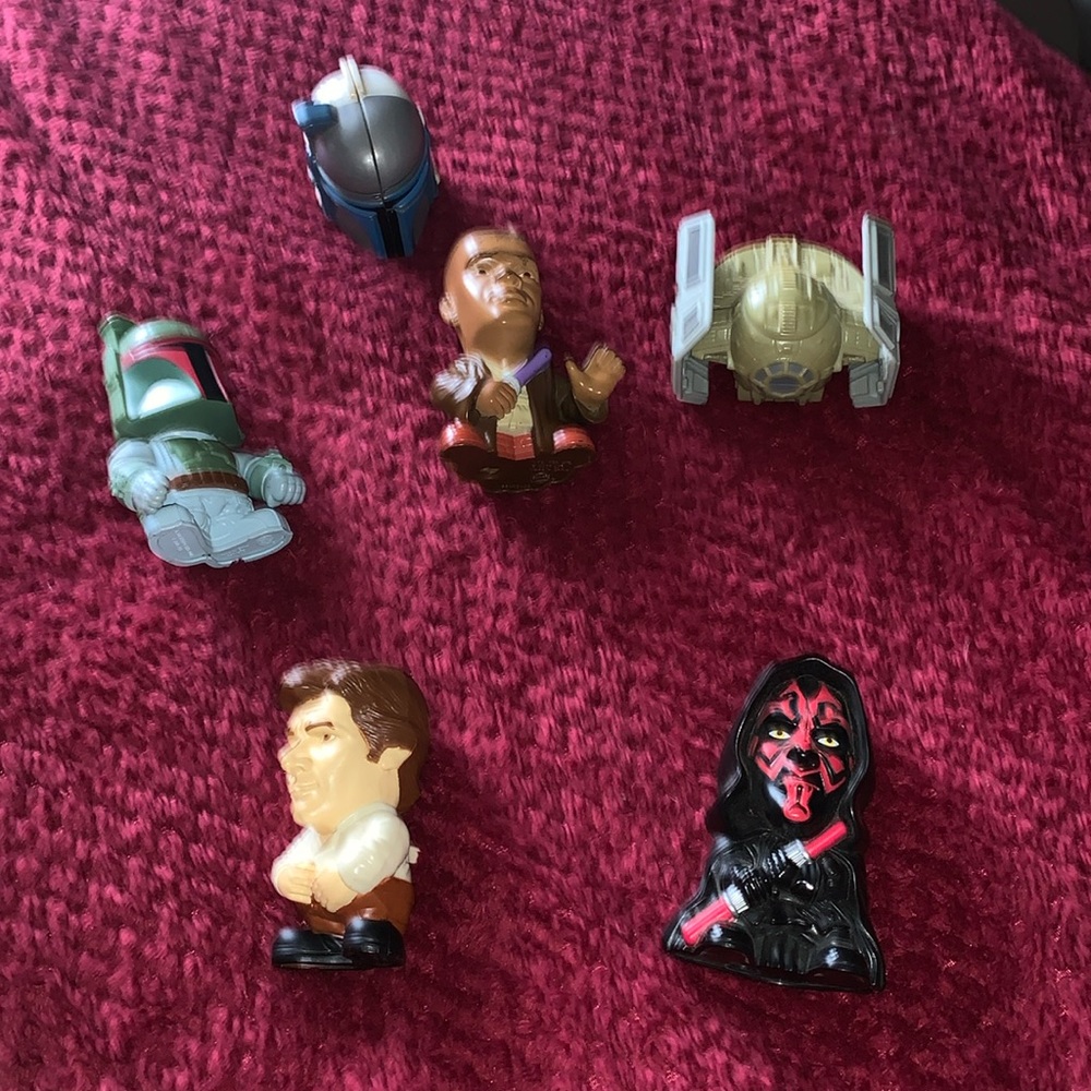 Burger King McD’s Star War collectibles